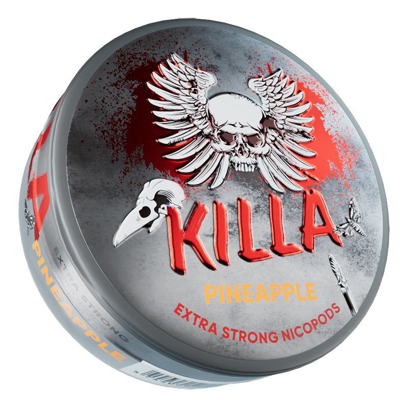 KILLA Pineapple nicotine pouches at SnusVault